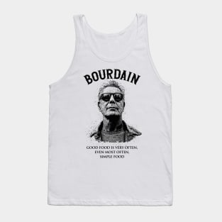 ANTHONY BOURDAIN  QUOTES Tank Top